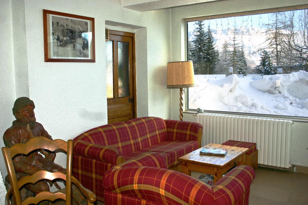 Hotel Notre Dame Des Neiges La Feclaz Bagian luar foto