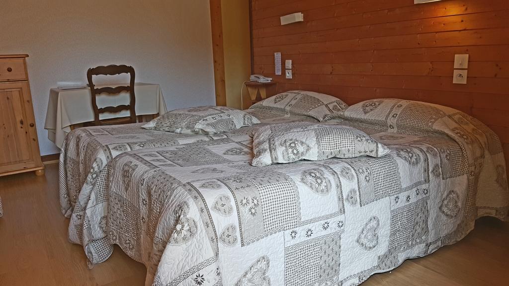 Hotel Notre Dame Des Neiges La Feclaz Bagian luar foto